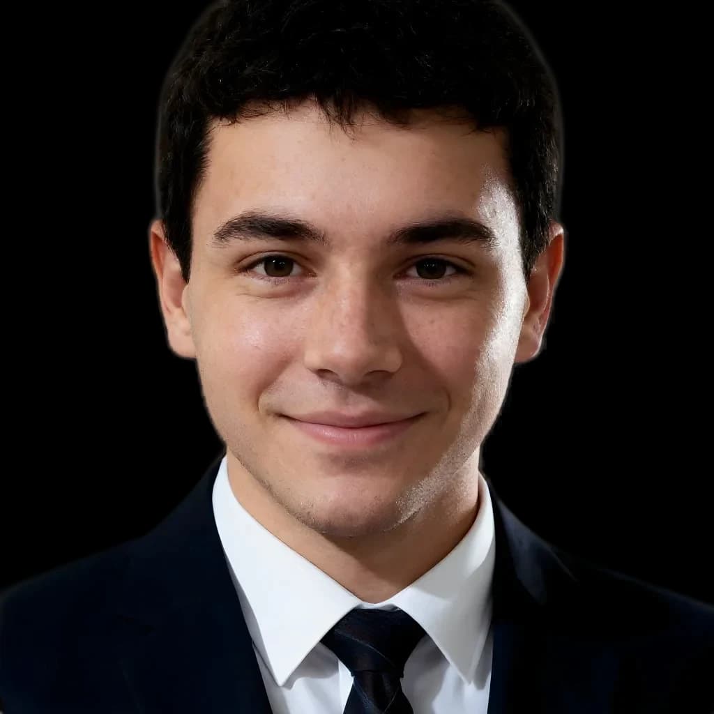 Professional headshot of a man in a suit